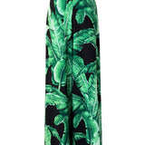 Jungle - Black Palm Riviera Pants