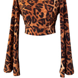 Safari – Bronze Leo Riviera Crop Top