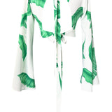 Jungle – White Palm Riviera Crop Top