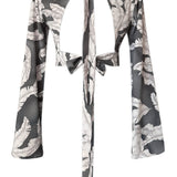 Jungle - Grey Willow Riviera Crop Top