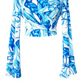 Euphoria – Mystique Forest Riviera Crop Top