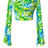 Euphoria – Paradise Palm Riviera Crop Top