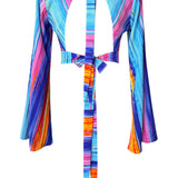 Tribal – Waterfall Riviera Crop Top