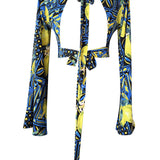 Siciliana – Limone Notte Riviera Crop Top
