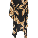 Jungle – Gold Palm Santorini Dress