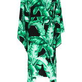 Jungle – Black Palm Santorini Dress