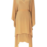 Monochrome - Beige Santorini Dress