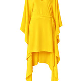 Monochrome - Yellow Santorini Dress
