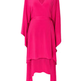 Monochrome - Hot Pink Santorini Dress