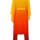 Ombré - Fire Santorini Dress - Pre-order