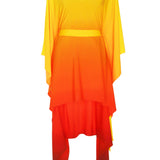 Ombré - Fire Santorini Dress - Pre-order