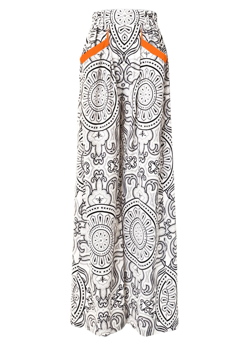 Tribal - Moon Pants (Neon Orange)