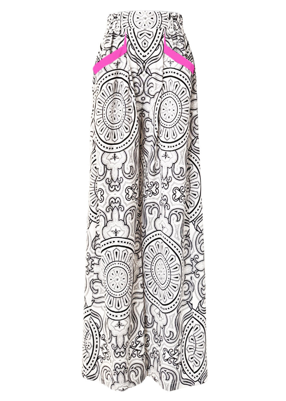 Tribal - Moon Pants (Neon Pink)