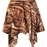 Safari - African Cat Capri Skort