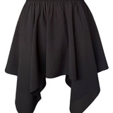 Monochrome - Black Capri Skort