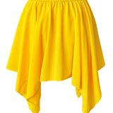 Monochrome - Yellow Capri Skort