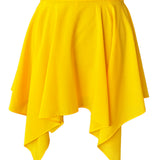 Monochrome - Yellow Capri Skort