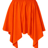 Monochrome - Orange Capri Skort