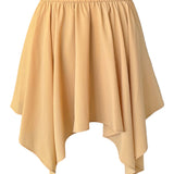 Monochrome - Beige Capri Skort