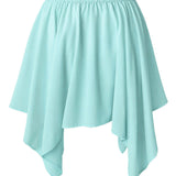 Monochrome - Azure Capri Skort