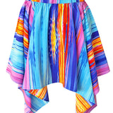 Tribal - Waterfall Capri Skort