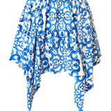 Siciliana - Azzurro Flow  Capri Skort