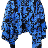 Siciliana - Barocco Azzurro Capri Skort