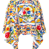 Siciliana - Fiori di Sicilia Capri Skort