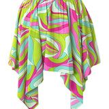 Riviera Vibrante - Lime Mare Capri Skort