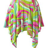 Riviera Vibrante - Lime Mare Capri Skort