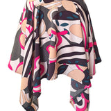 Riviera Vibrante - Rosa Noir Capri Skort