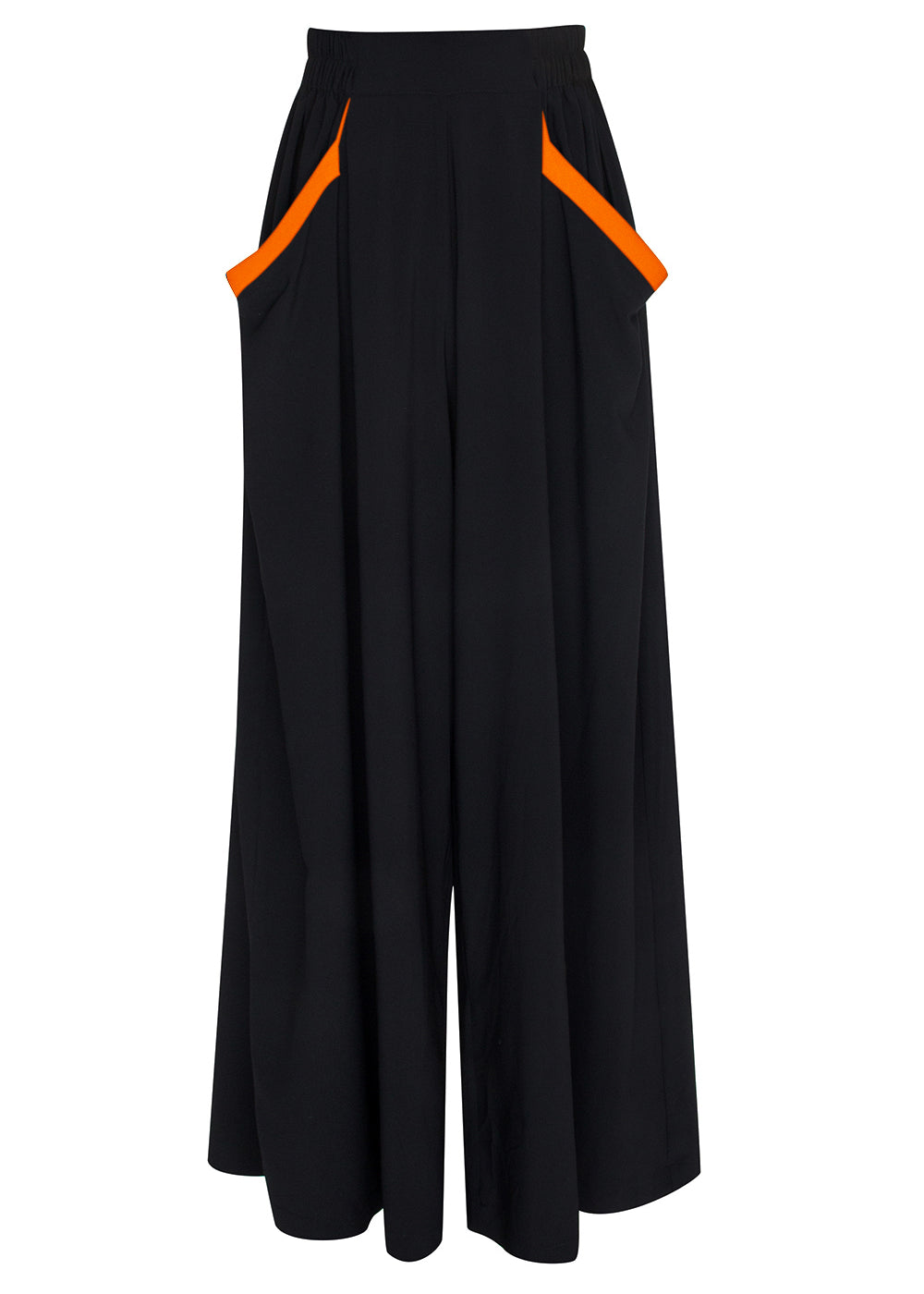 Monochrome - Black Pants (Neon Orange)