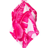 Jungle - Pink Palm Capri Triangle Top