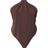 Monochrome - Chocolate Capri Triangle Top