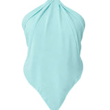 Monochrome - Azure Capri Triangle Top