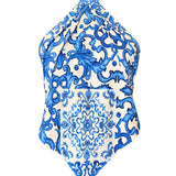 Siciliana - Blu Sicilia Capri Triangle Top