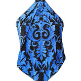 Siciliana - Barocco Azzurro Capri Triangle Top