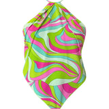 Riviera Vibrante - Lime Mare Triangle Top
