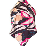 Riviera Vibrante - Rosa Noir Triangle Top
