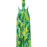 Jungle -  Monstera Yellow Vera Dress