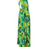 Jungle – Monstera Yellow Vera Dress