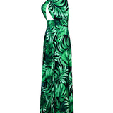 Jungle – Monstera Black / Green Vera Dress