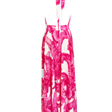 Jungle - Pink Palm Vera Dress