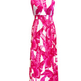 Jungle - Pink Palm Vera Dress