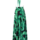 Jungle - Black Palm Vera Dress