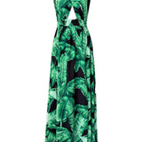 Jungle - Black Palm Vera Dress