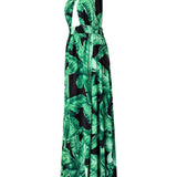 Jungle - Black Palm Vera Dress