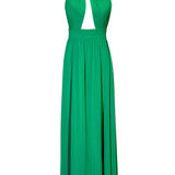 Monochrome - Green Vera Dress