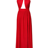 Monochrome - Red Vera Dress