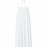 Monochrome - White Vera Dress
